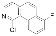 1-chloro-7-fluorobenzo [h] isoquinoline