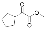 Cyclopentyl oxoacetic acid methyl ester