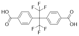 2,2-bis (4-carboxyphenyl) hexafluoropropane