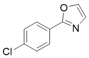 2- (4-chlorophenyl) oxazole