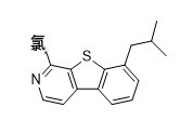 1-chloro-8-isobutylbenzo [4,5] thieno [2,3-C] pyridine